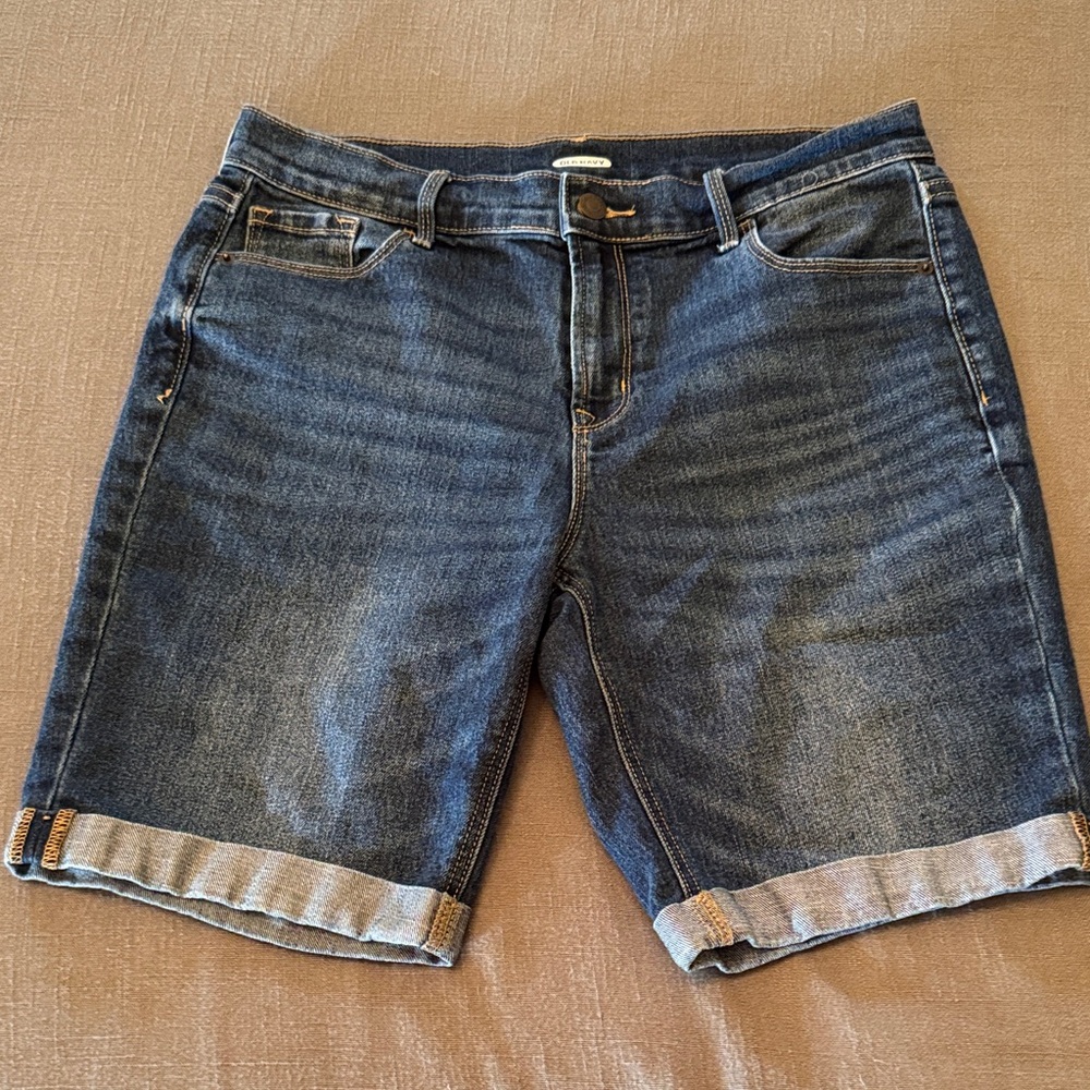 Old Navy Dark Blue Denim Jean Shorts